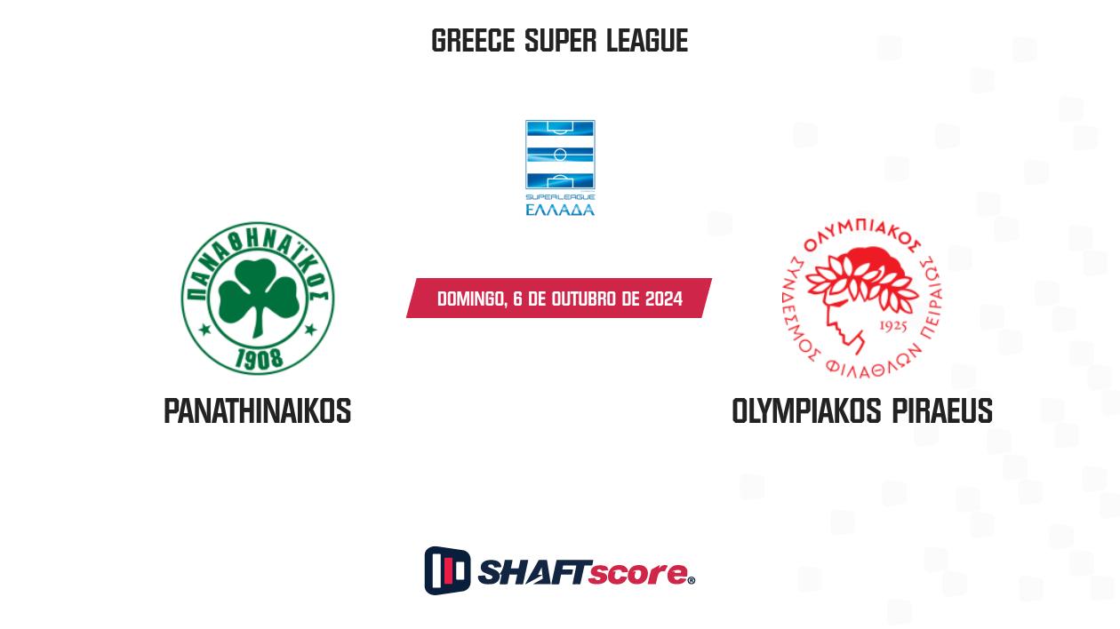 Palpite: Panathinaikos vs Olympiakos Piraeus