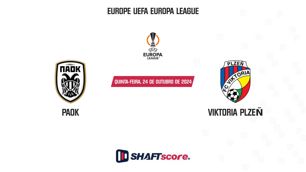 Palpite: PAOK vs Viktoria Plzeň