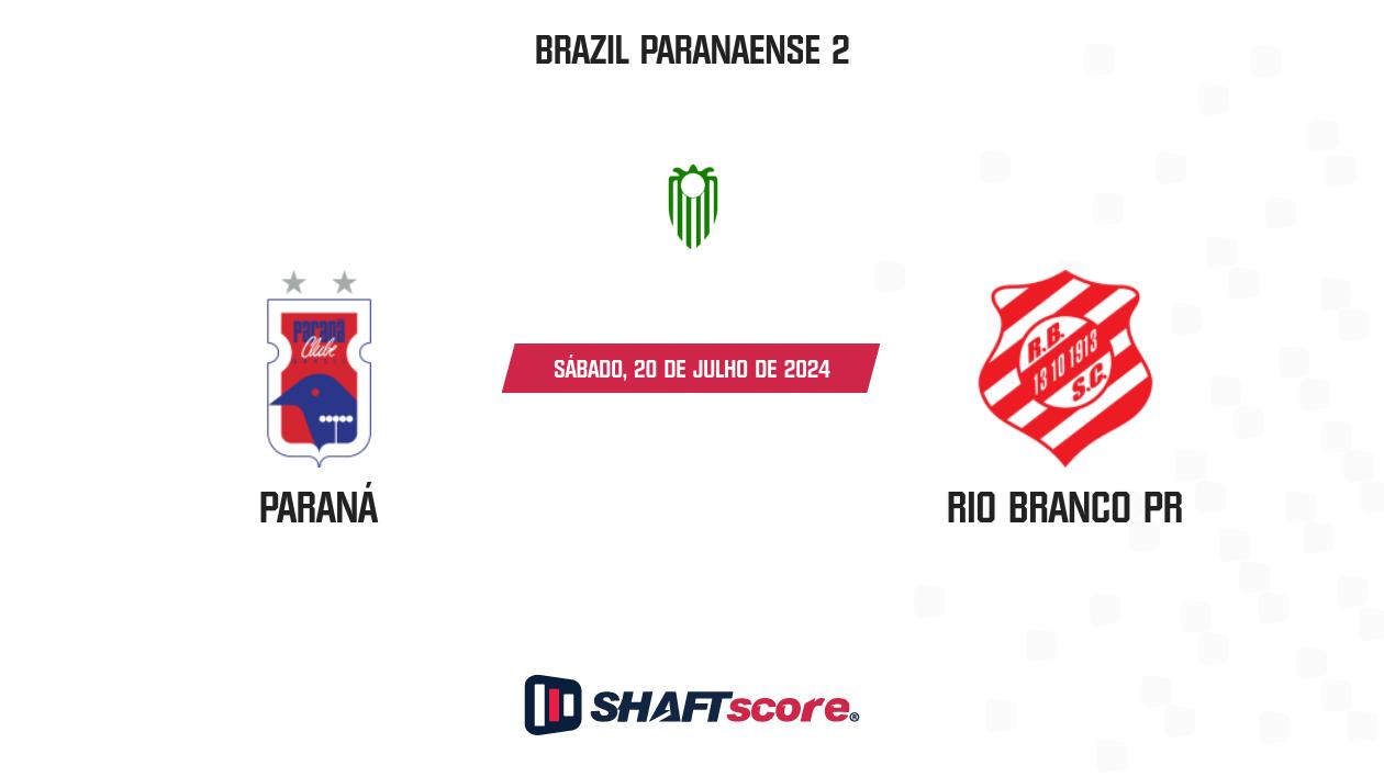 Palpite: Paraná vs Rio Branco PR