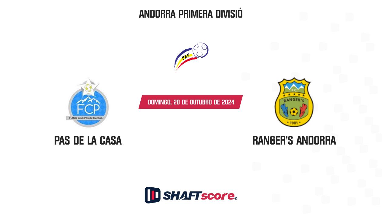 Palpite: Pas de la Casa vs Ranger's Andorra