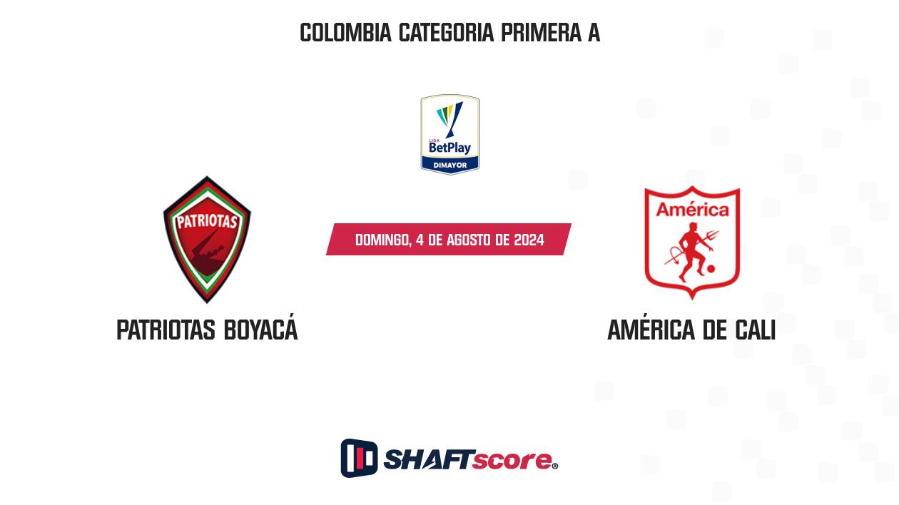 Palpite: Patriotas Boyacá vs América de Cali