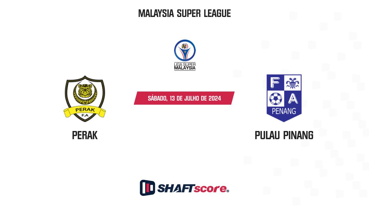 Palpite: Perak vs Pulau Pinang