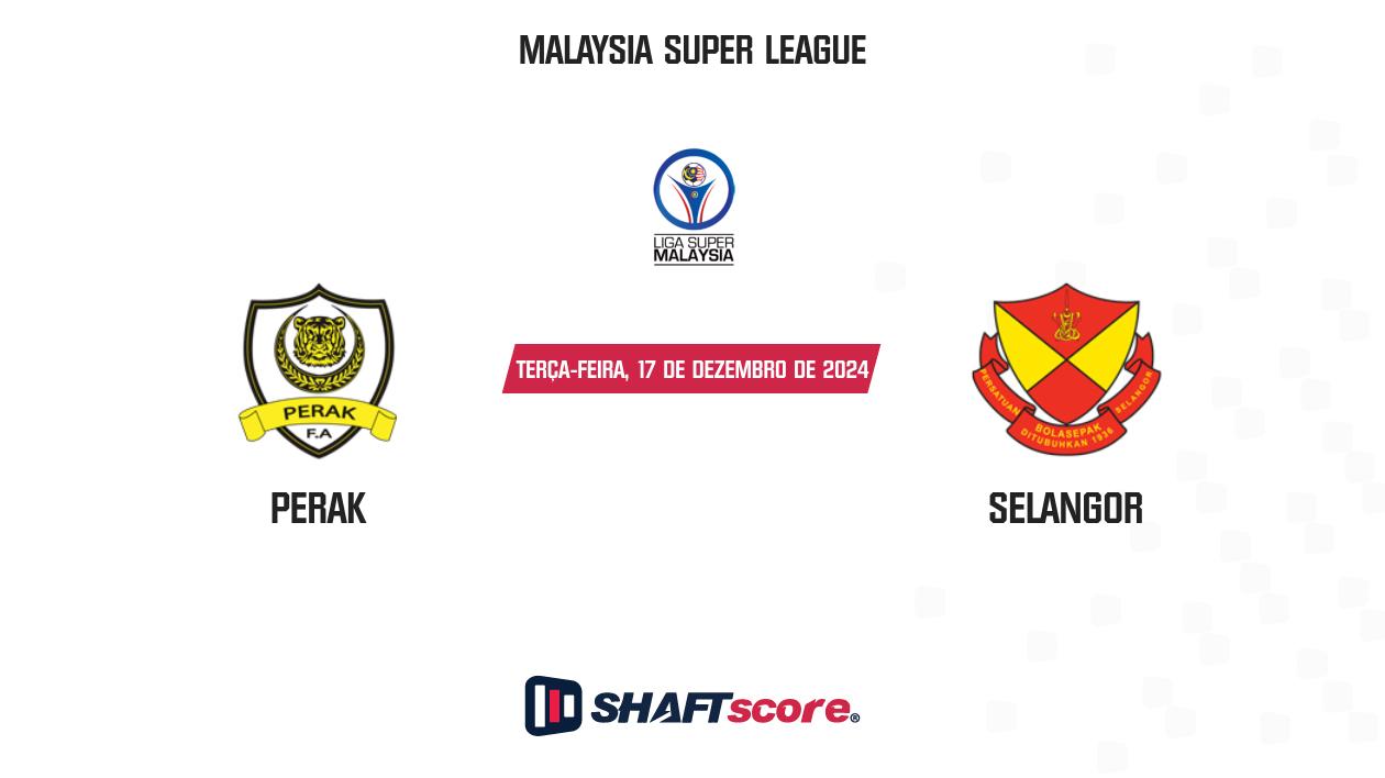 Palpite: Perak vs Selangor