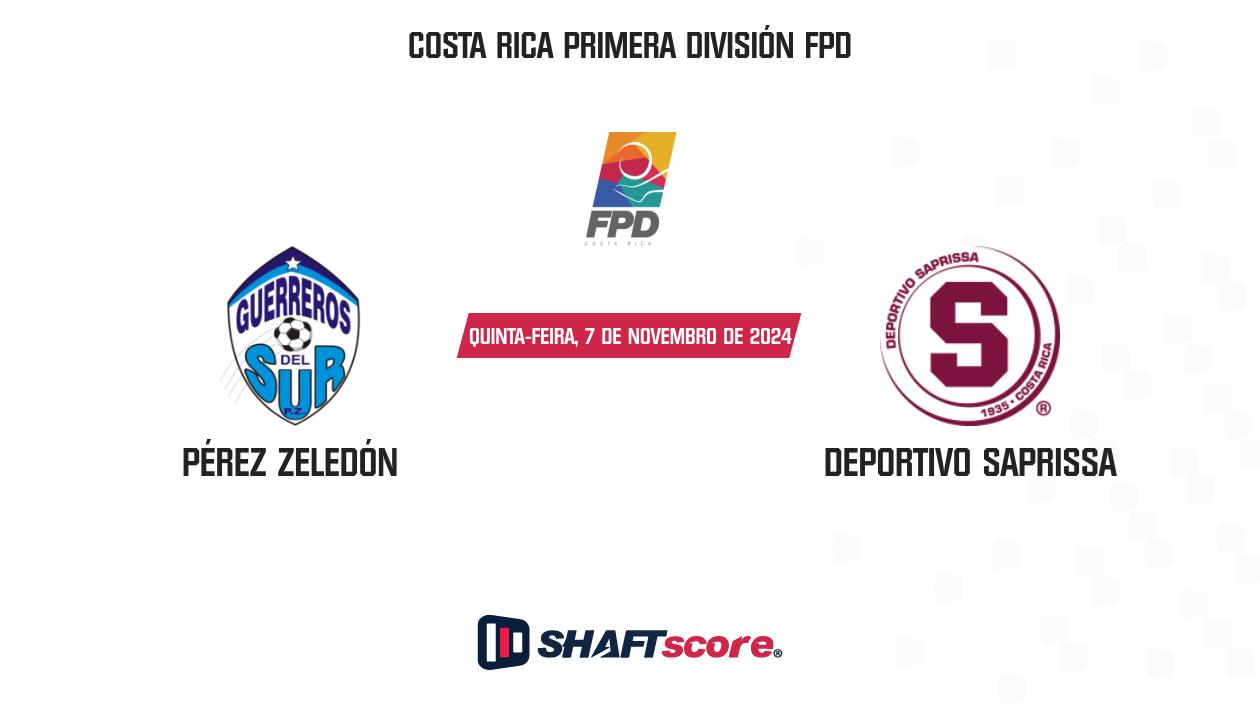 Palpite: Pérez Zeledón vs Deportivo Saprissa