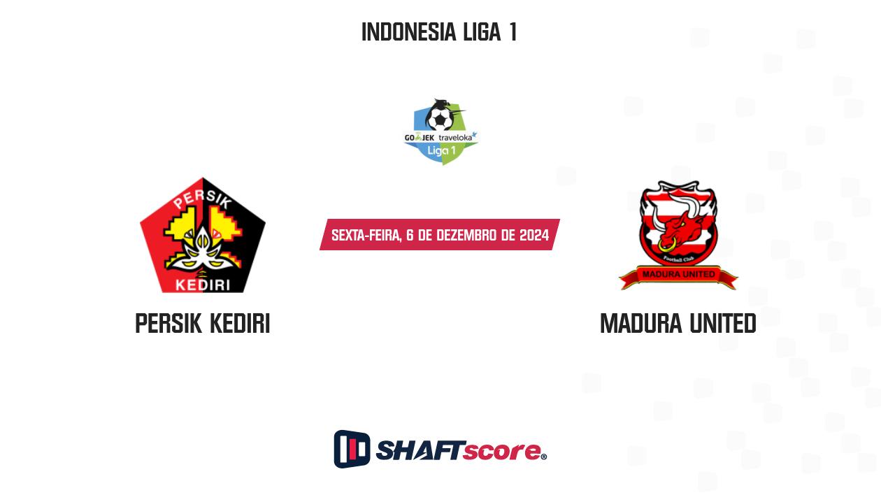 Palpite: Persik Kediri vs Madura United