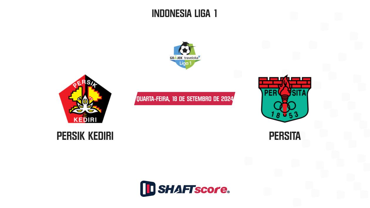 Palpite: Persik Kediri vs Persita