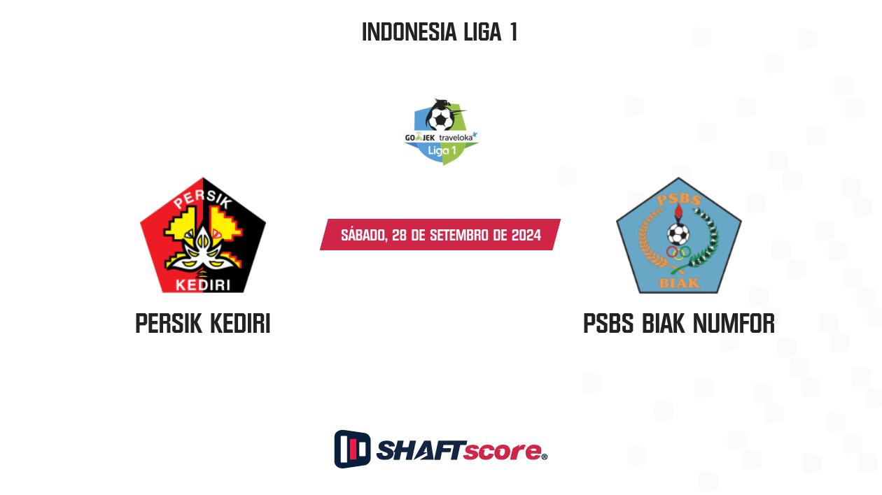 Palpite: Persik Kediri vs PSBS Biak Numfor