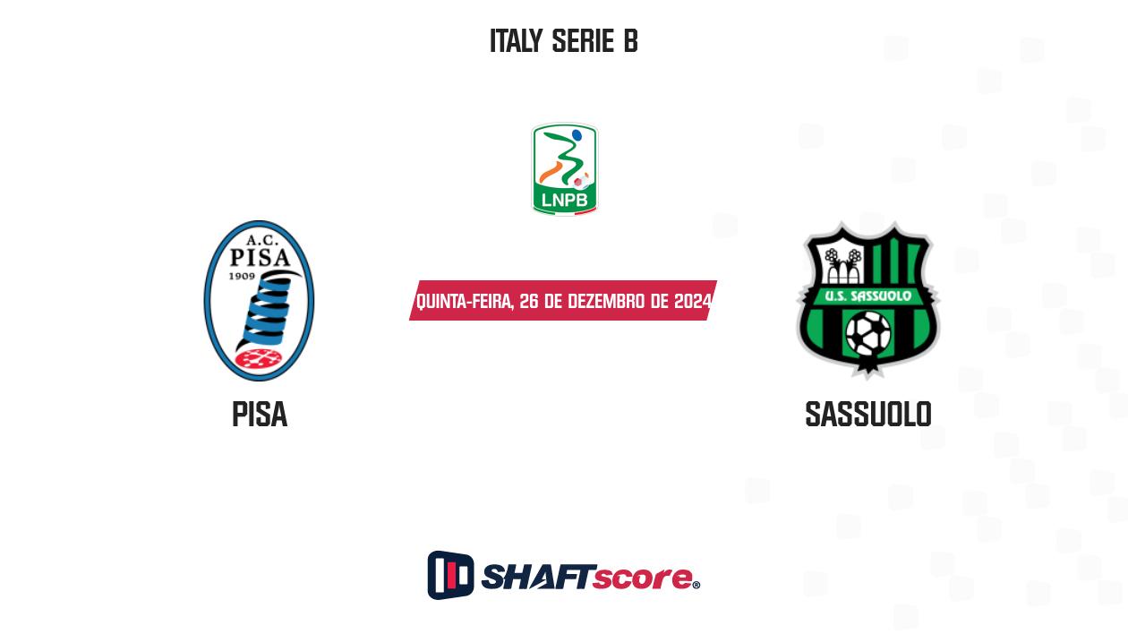 Palpite: Pisa vs Sassuolo