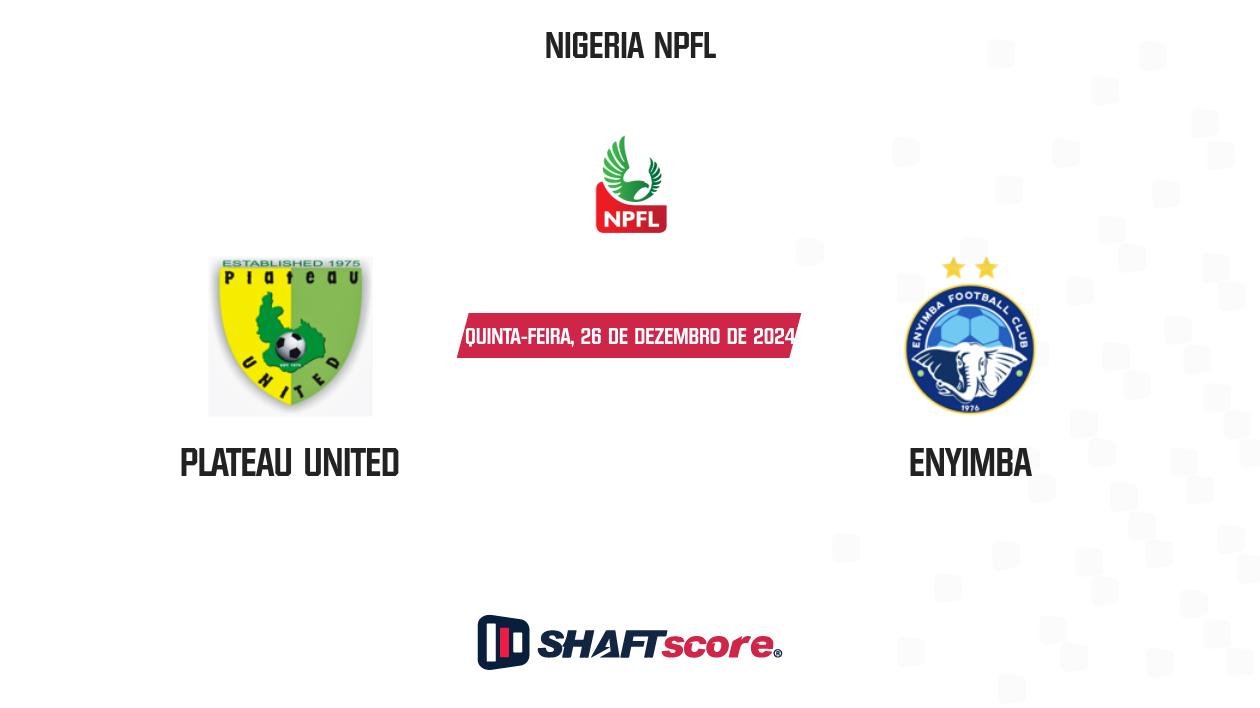 Palpite: Plateau United vs Enyimba