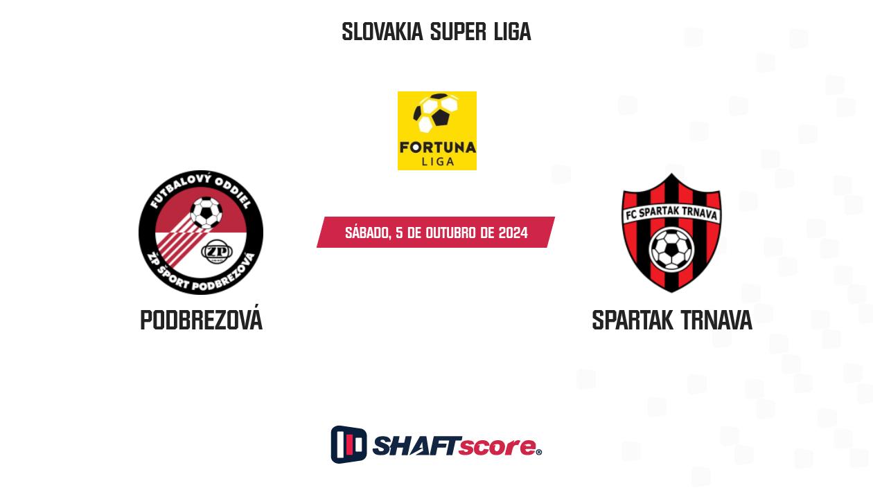 Palpite: Podbrezová vs Spartak Trnava