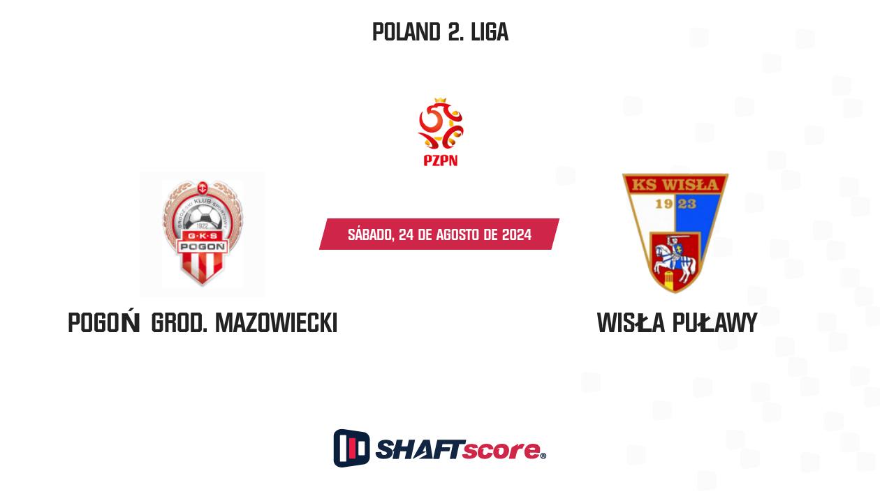 Palpite: Pogoń Grod. Mazowiecki vs Wisła Puławy