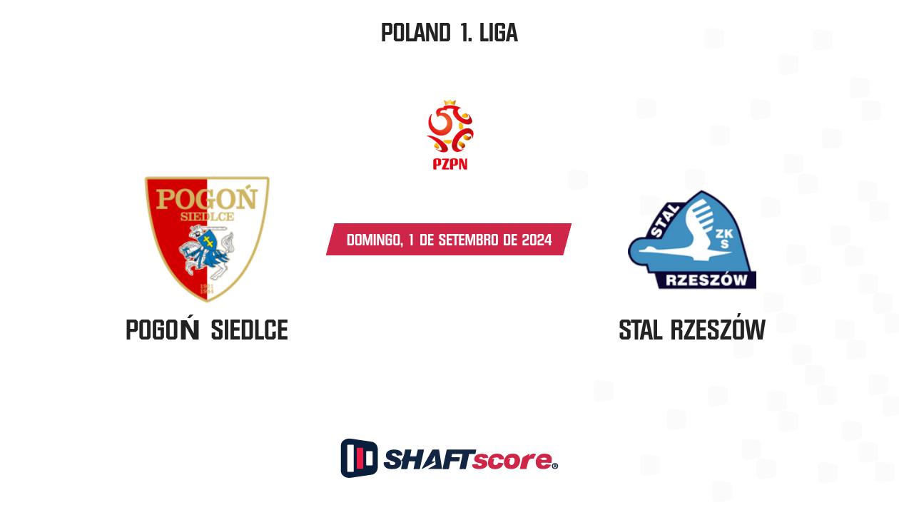 Palpite: Pogoń Siedlce vs Stal Rzeszów