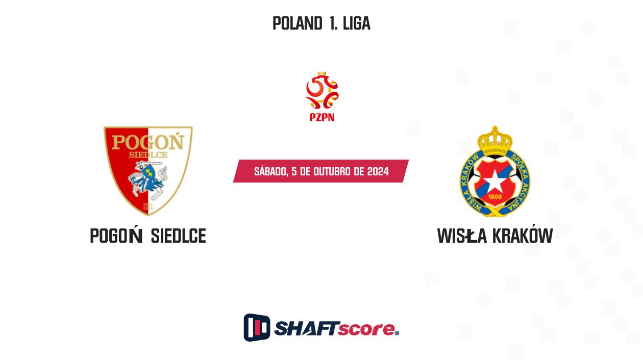 Palpite: Pogoń Siedlce vs Wisła Kraków