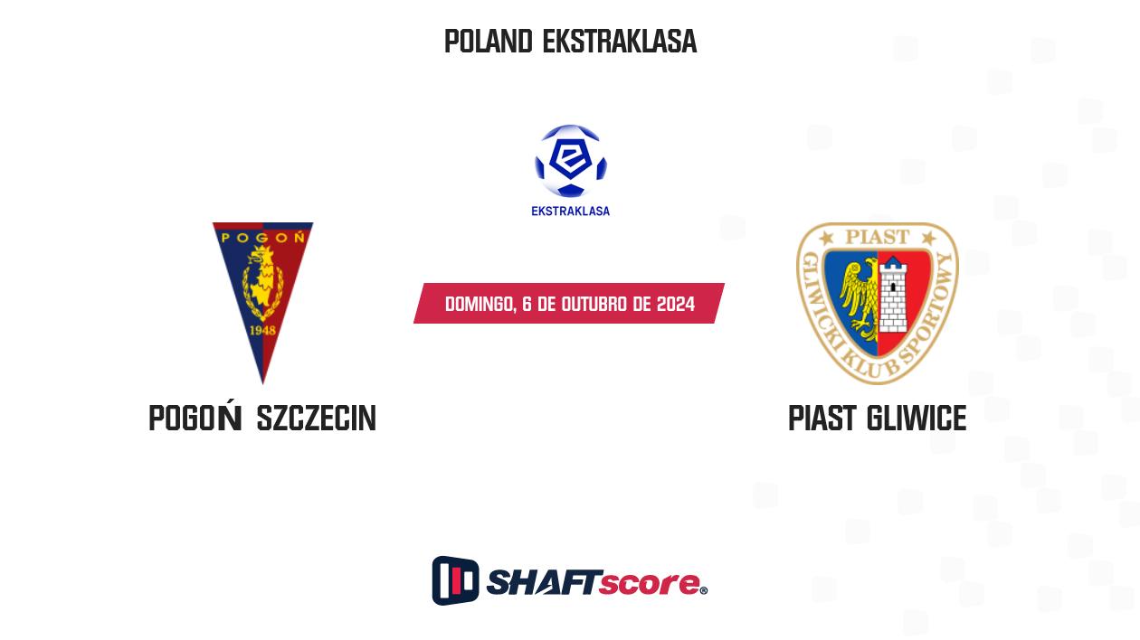 Palpite: Pogoń Szczecin vs Piast Gliwice