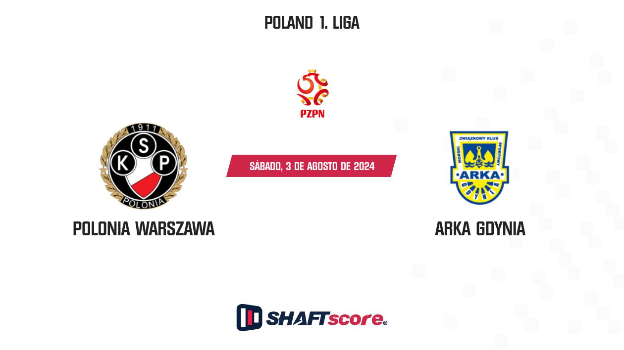 Palpite: Polonia Warszawa vs Arka Gdynia