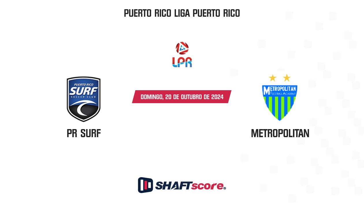 Palpite: PR Surf vs Metropolitan