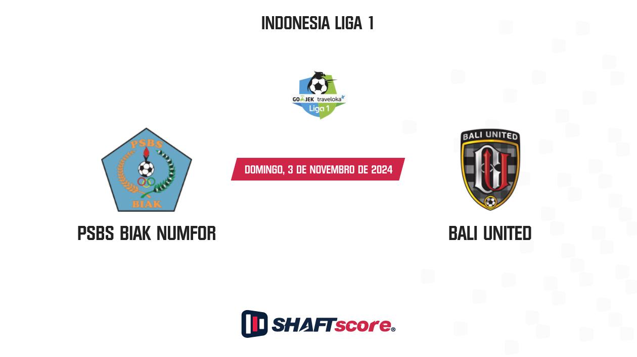 Palpite: PSBS Biak Numfor vs Bali United