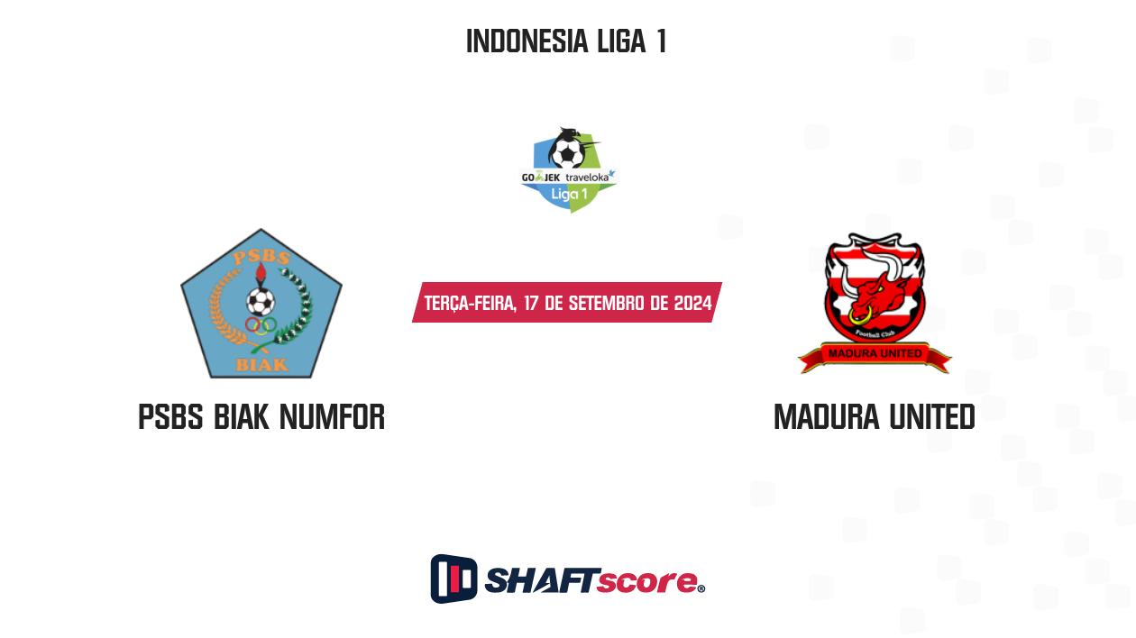 Palpite: PSBS Biak Numfor vs Madura United