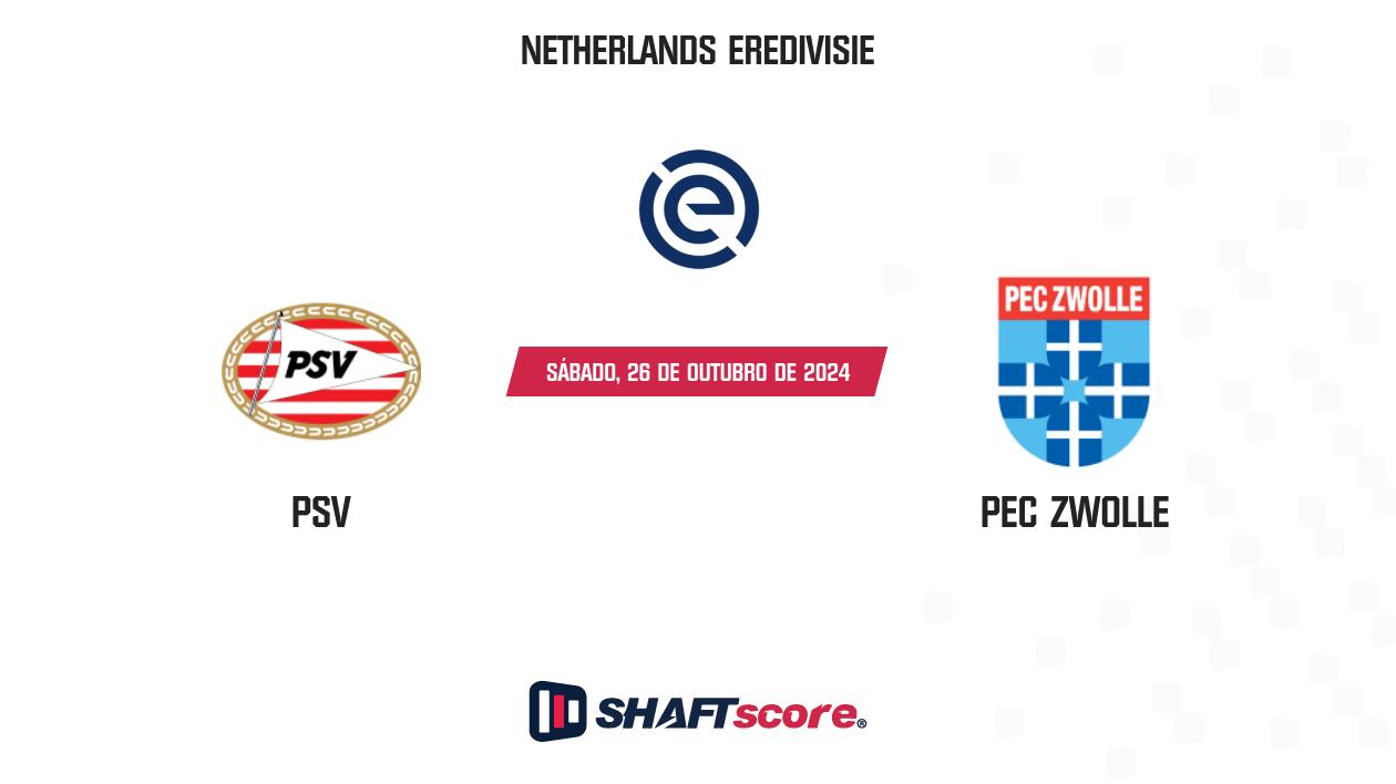 Palpite: PSV vs PEC Zwolle