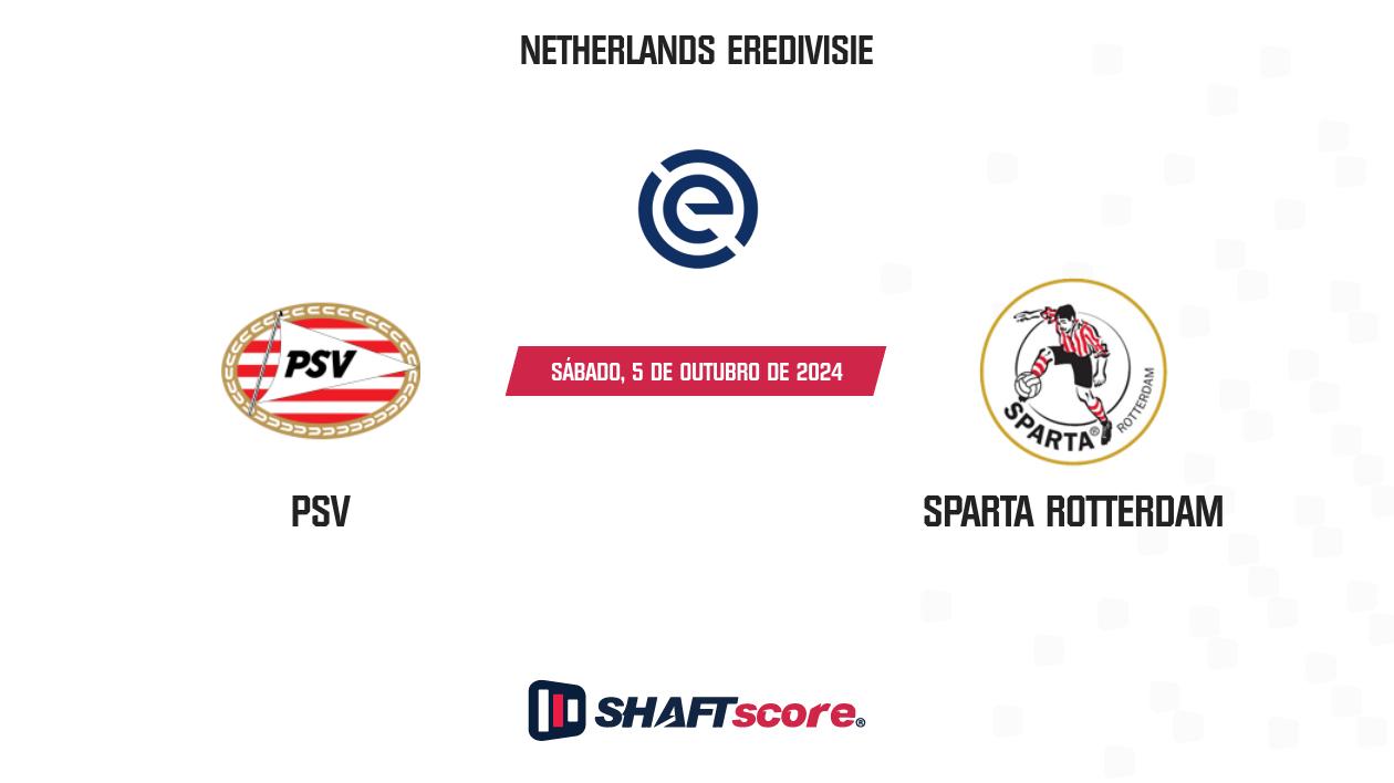 Palpite: PSV vs Sparta Rotterdam