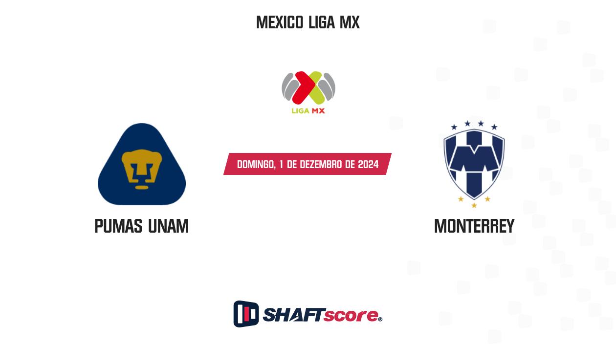 Palpite: Pumas UNAM vs Monterrey