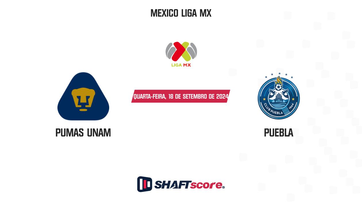 Palpite: Pumas UNAM vs Puebla