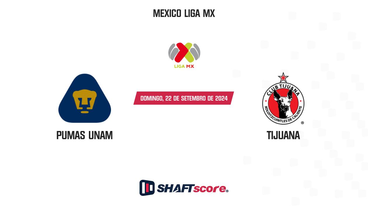 Palpite: Pumas UNAM vs Tijuana