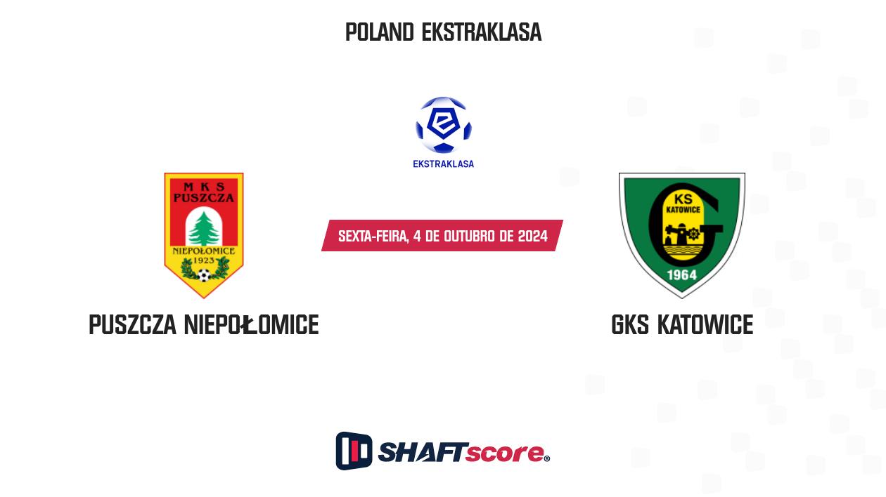 Palpite: Puszcza Niepołomice vs GKS Katowice