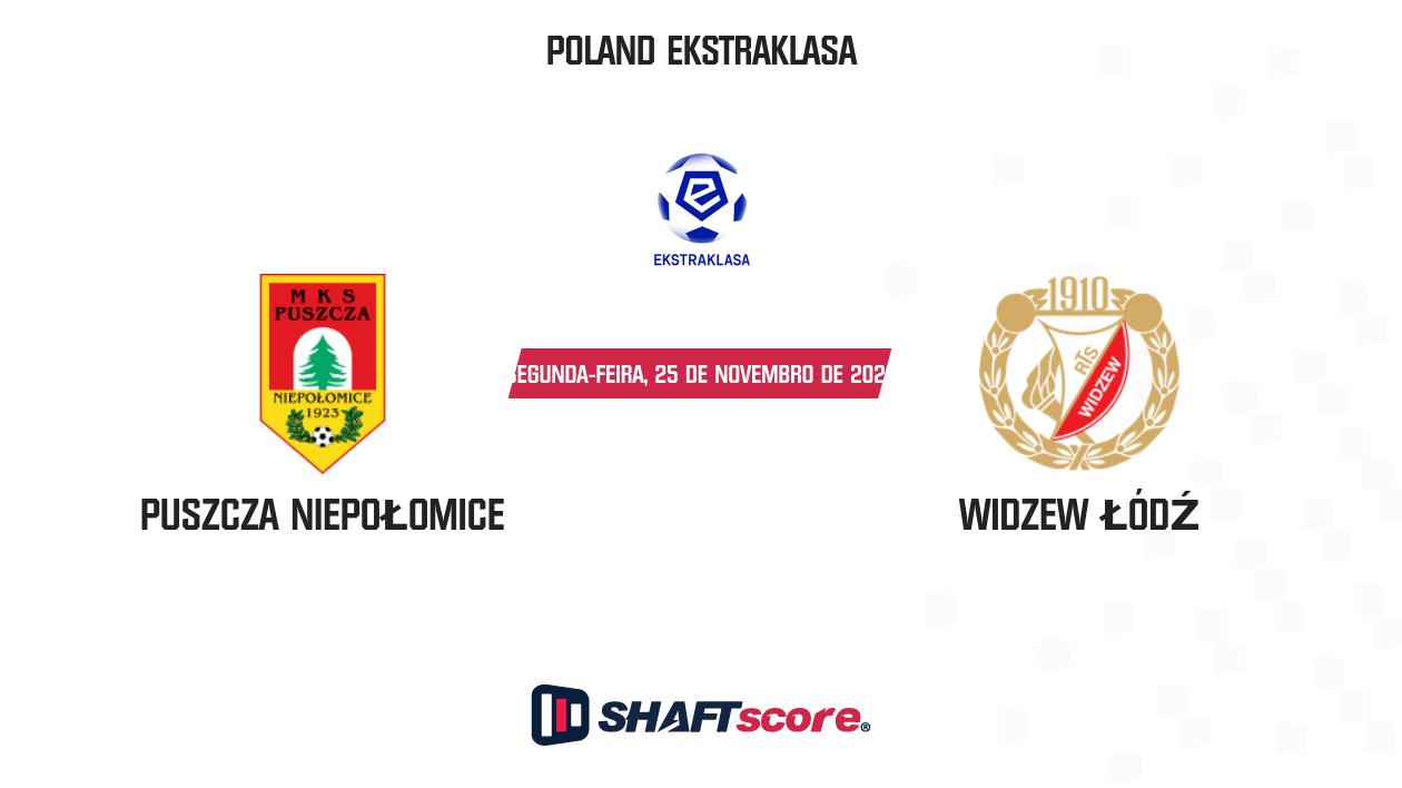 Palpite: Puszcza Niepołomice vs Widzew Łódź