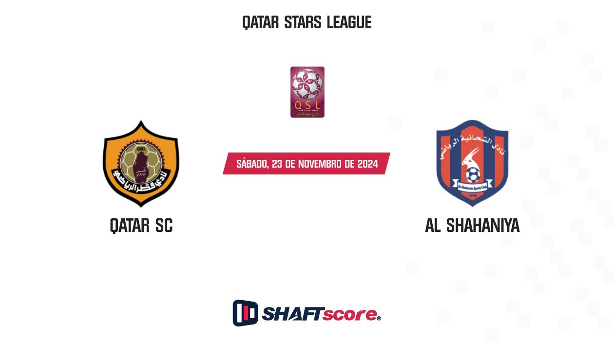 Palpite: Qatar SC vs Al Shahaniya