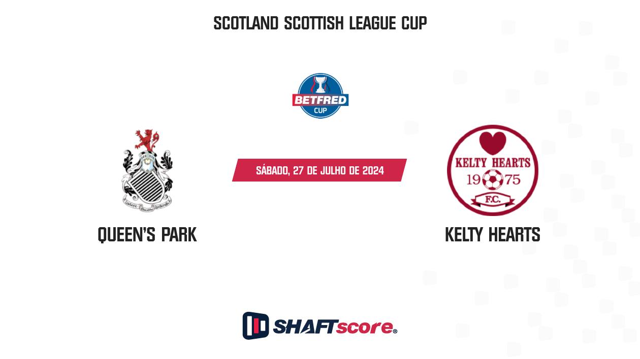 Palpite: Queen's Park vs Kelty Hearts