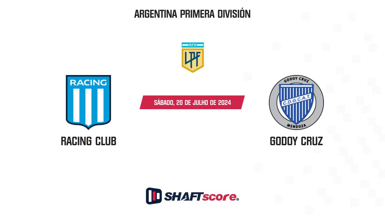 Palpite: Racing Club vs Godoy Cruz