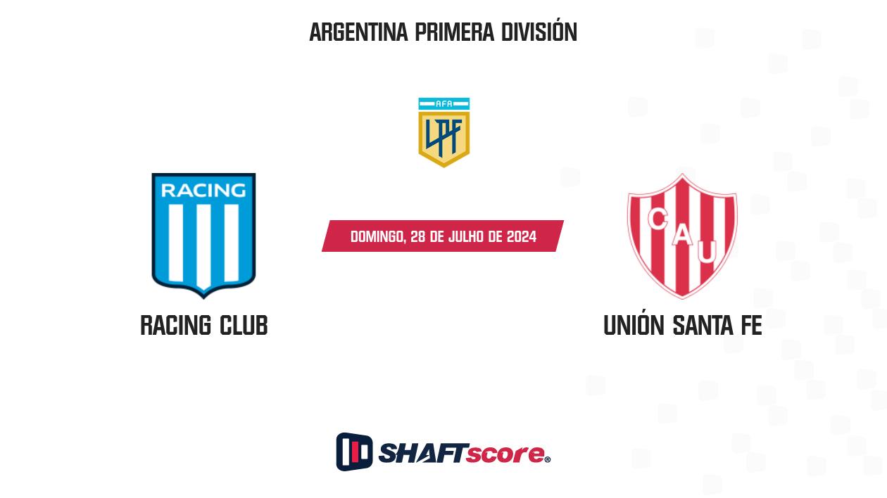 Palpite: Racing Club vs Unión Santa Fe