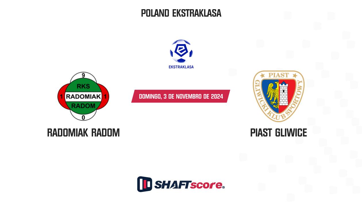 Palpite: Radomiak Radom vs Piast Gliwice