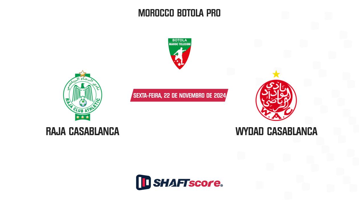 Palpite: Raja Casablanca vs Wydad Casablanca