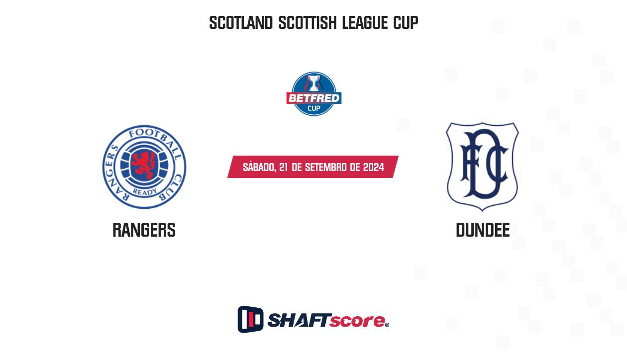 Palpite: Rangers vs Dundee