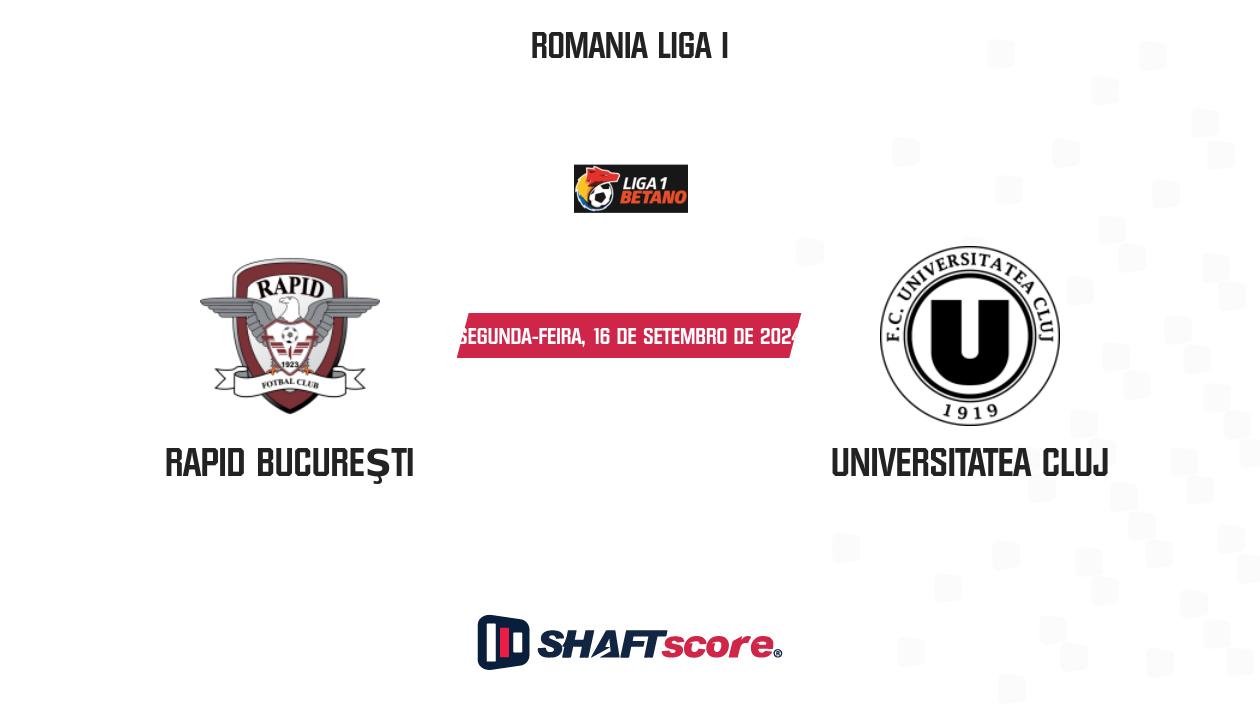 Palpite: Rapid Bucureşti vs Universitatea Cluj