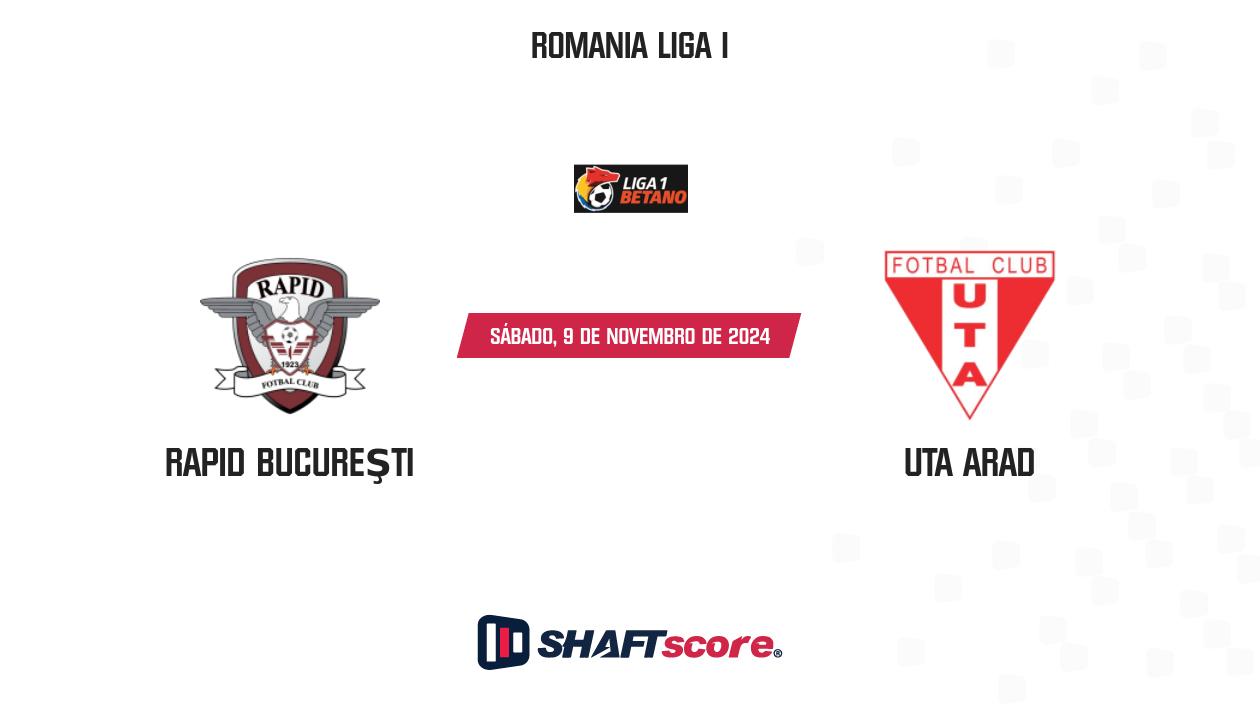 Palpite: Rapid Bucureşti vs UTA Arad