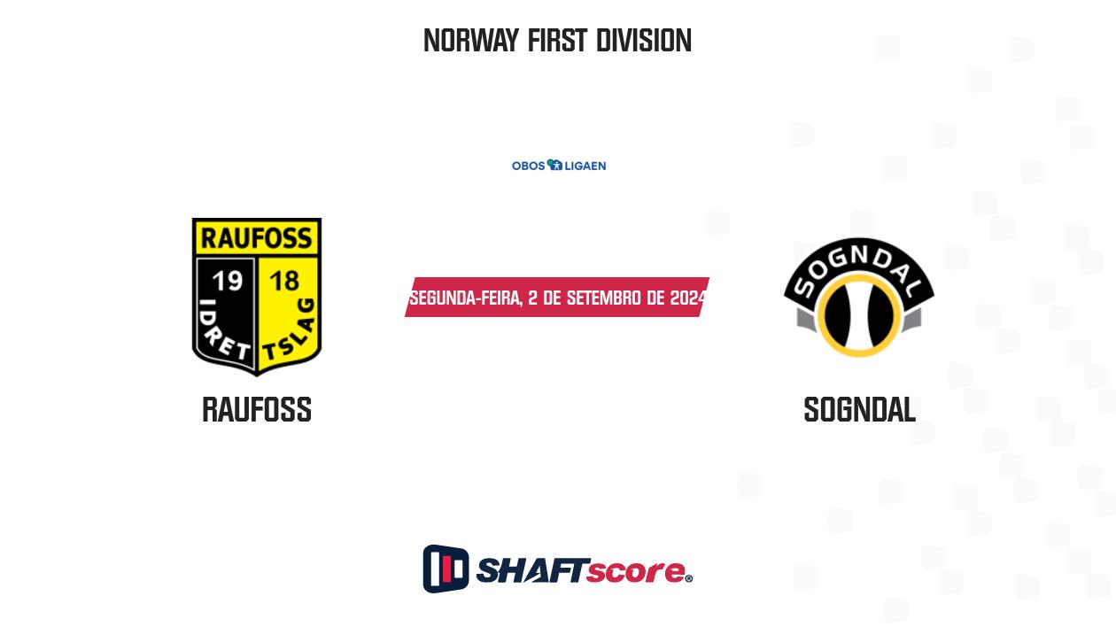 Palpite: Raufoss vs Sogndal