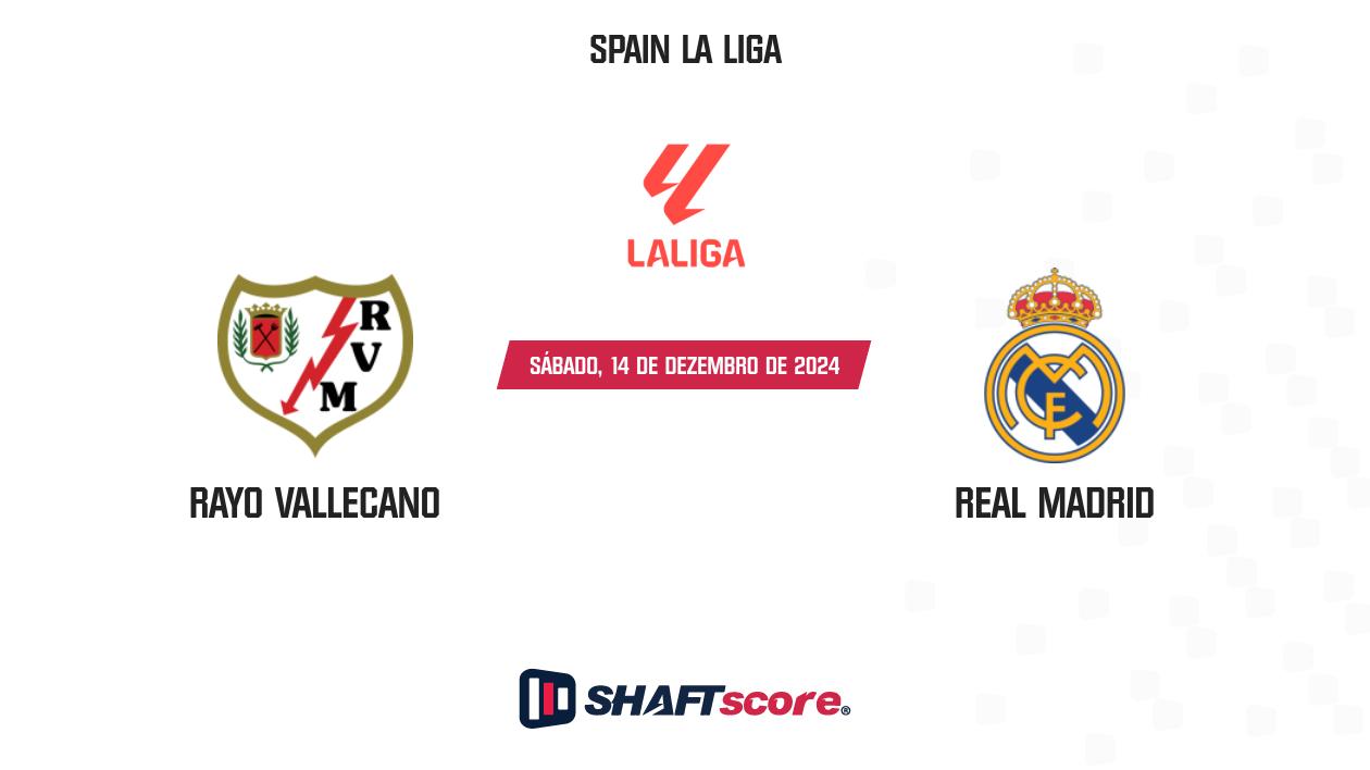 Palpite: Rayo Vallecano vs Real Madrid