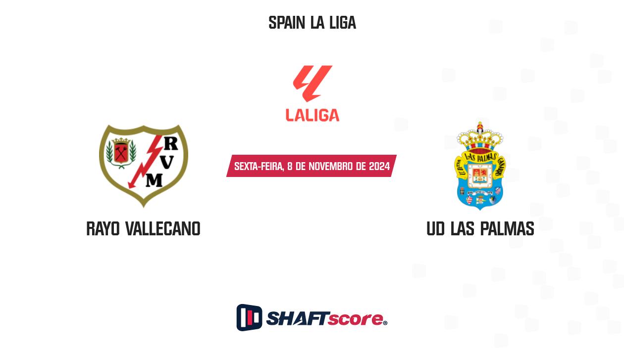 Palpite: Rayo Vallecano vs UD Las Palmas