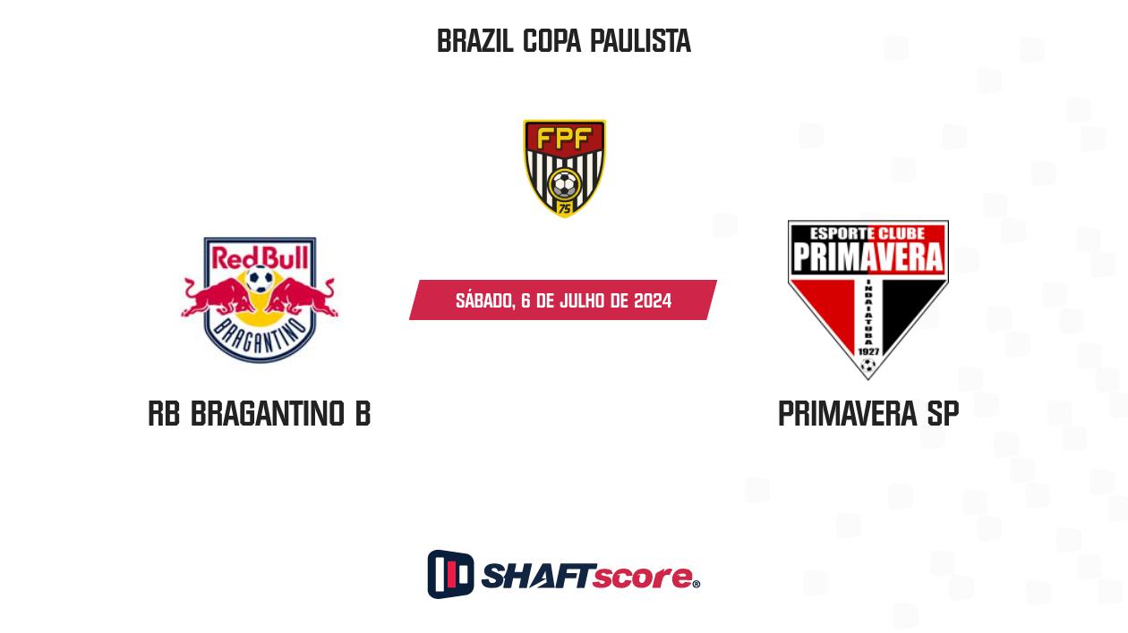 Palpite: RB Bragantino B vs Primavera SP