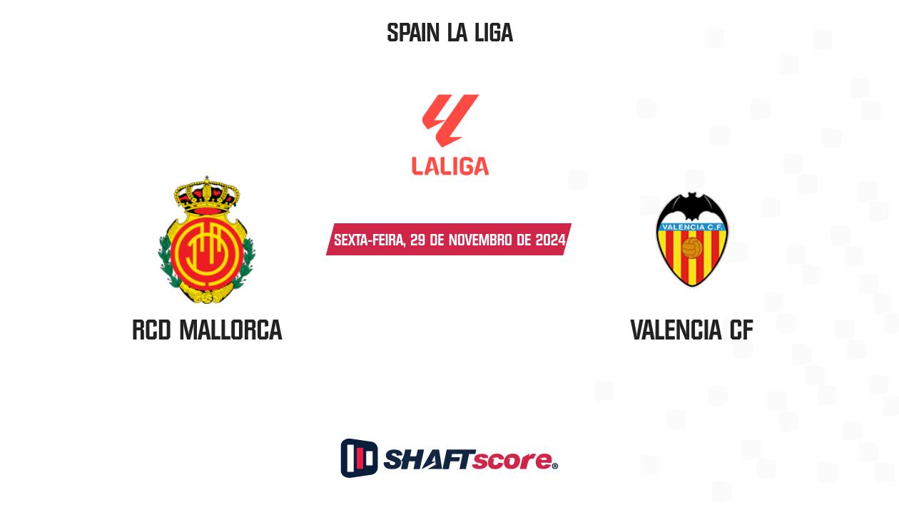 Palpite: RCD Mallorca vs Valencia CF