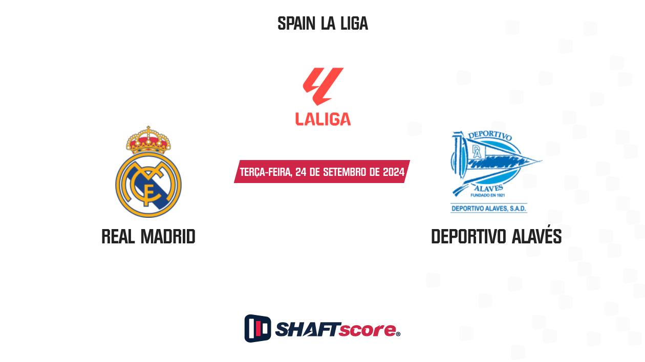 Palpite: Real Madrid vs Deportivo Alavés