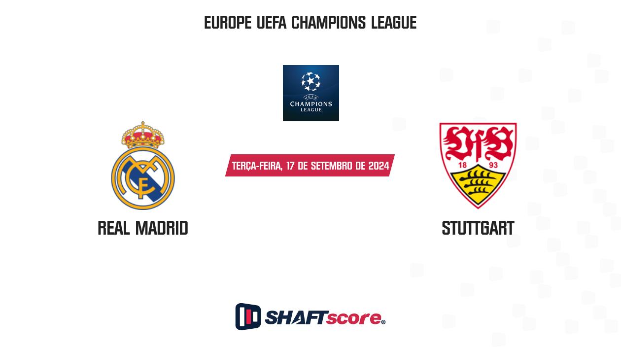 Palpite: Real Madrid vs Stuttgart