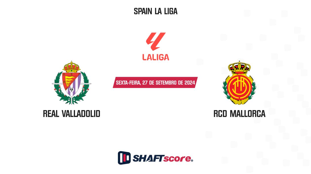 Palpite: Real Valladolid vs RCD Mallorca