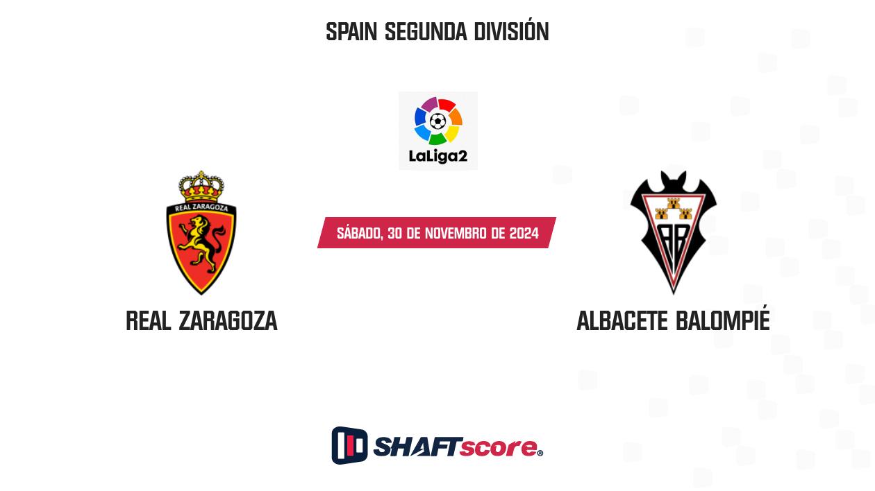 Palpite: Real Zaragoza vs Albacete Balompié