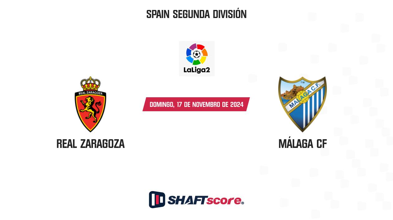 Palpite: Real Zaragoza vs Málaga CF