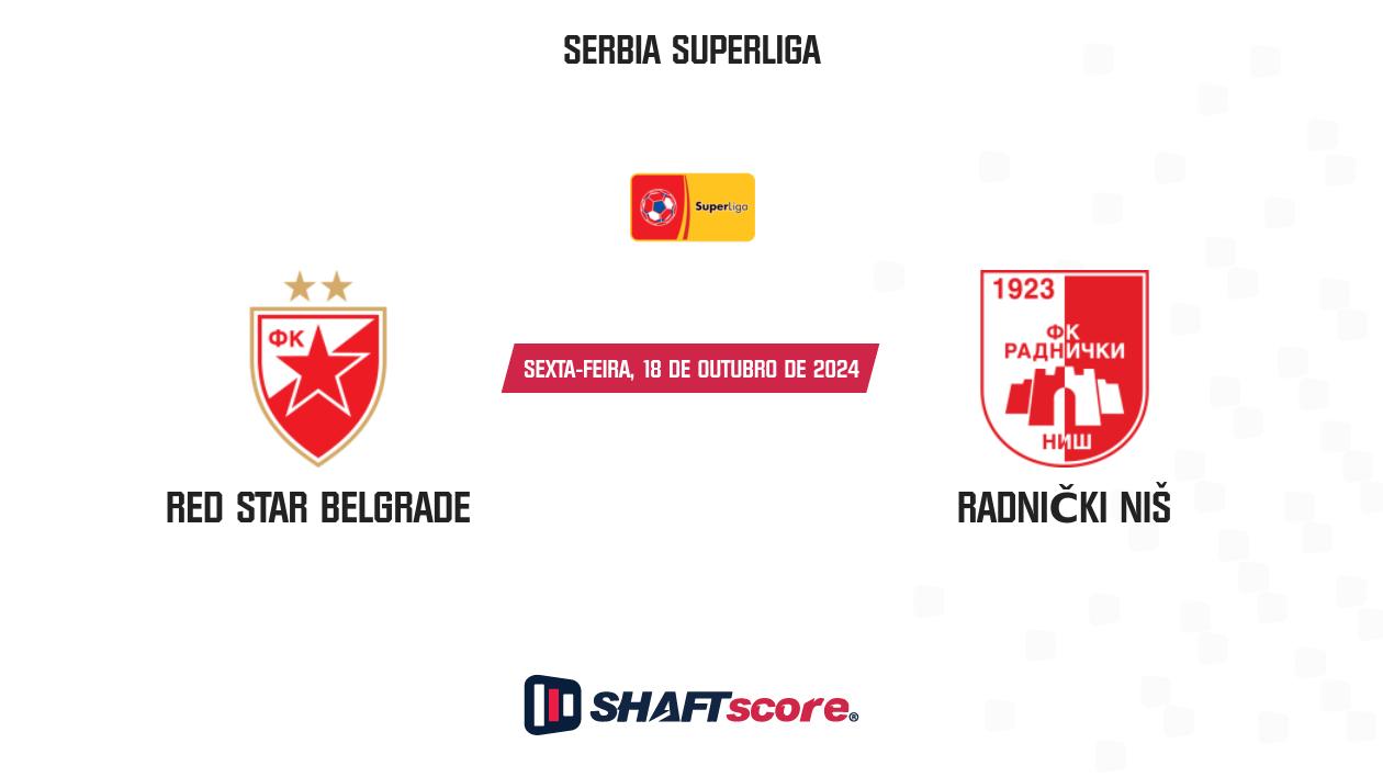 Palpite: Red Star Belgrade vs Radnički Niš