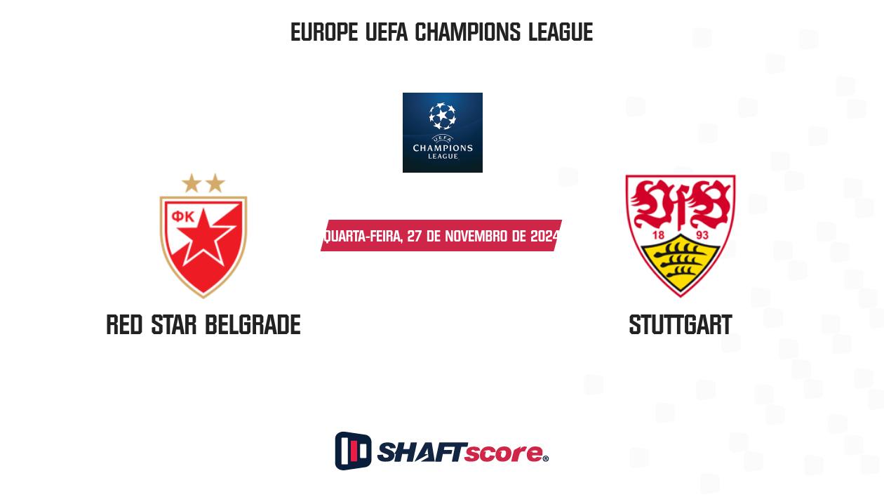 Palpite: Red Star Belgrade vs Stuttgart